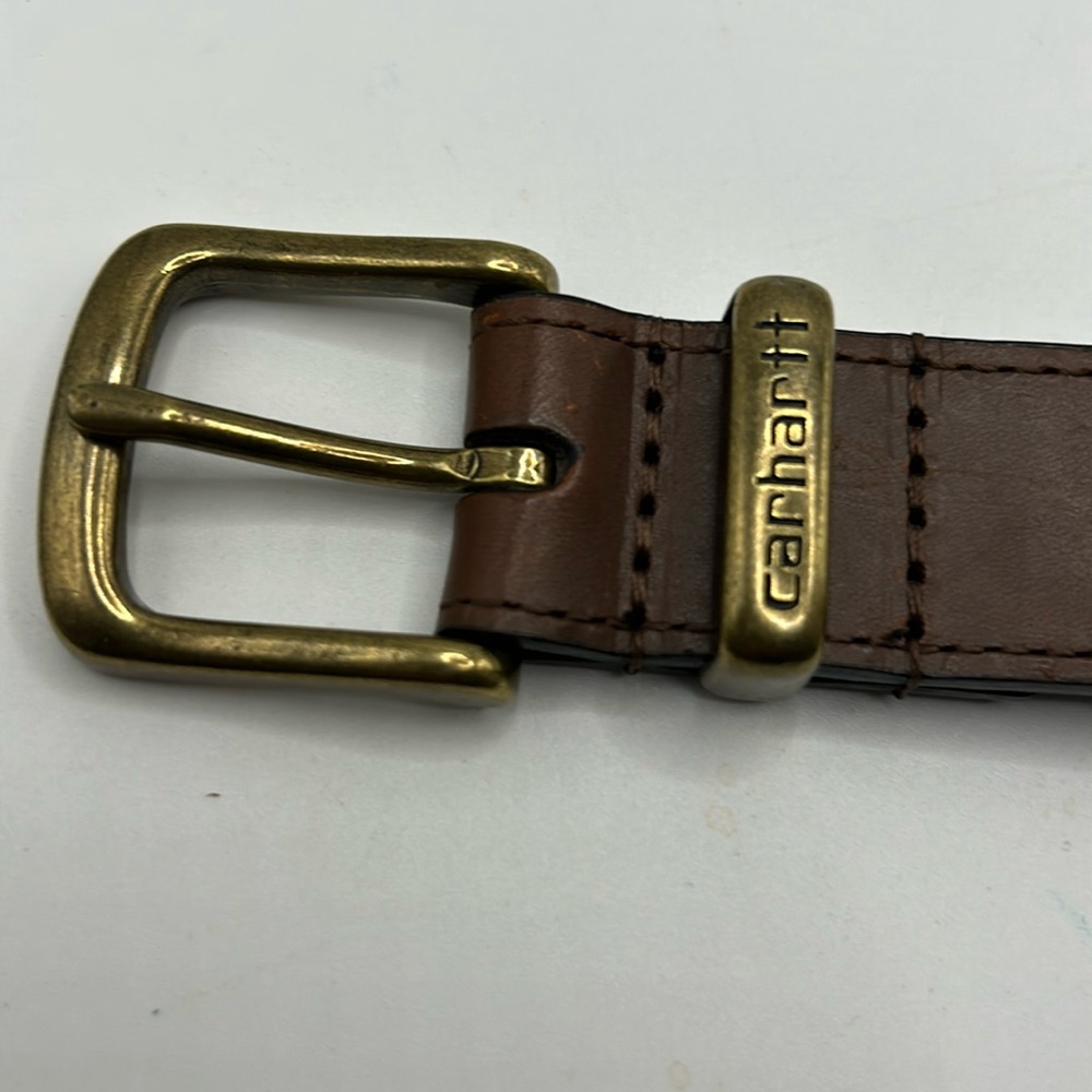 Carhartt Kids Genuine Leather Brown Belt size 18/20 SM
